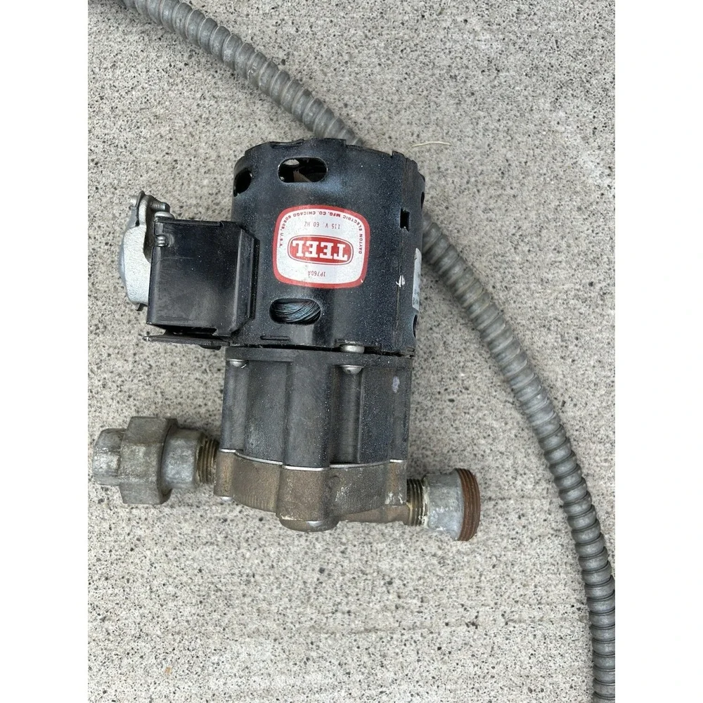 Lot of 2 TEEL Bronze Circulating Pumps 115V 1/100HP Working Removed